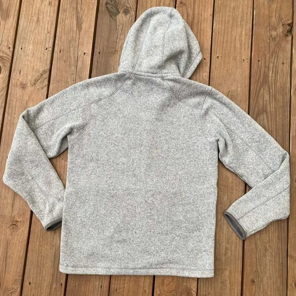 Patagonia Men's Better Sweater Hoody Fleece Jacket Gray Medium